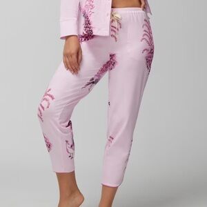 🆕 Soma pink-print Ankle Pants (only) *NWT* $54 size: XXL